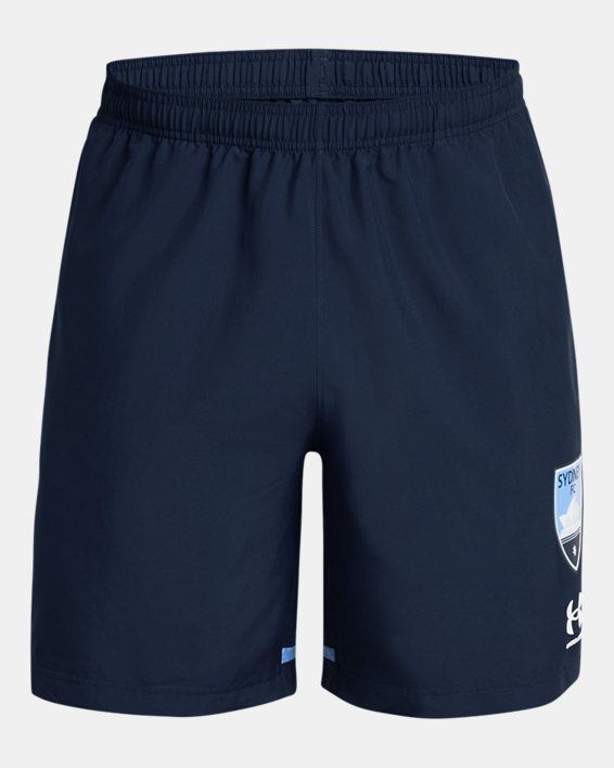 Men's SFC Coach Shorts in Blue image number 4